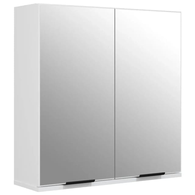 Bad-Spiegelschrank Weiß 64x20x67 cm Vidaxl