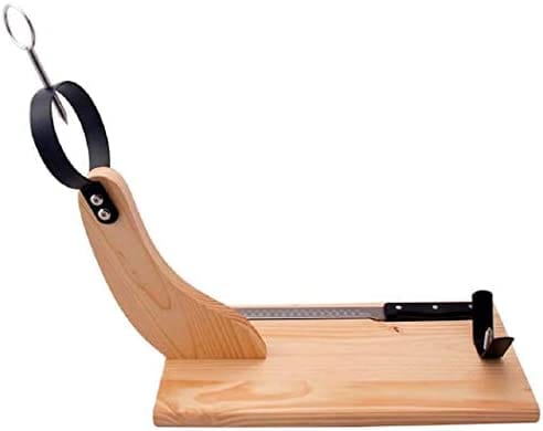 Premium-Schinkenhalter mit Messer inklusive