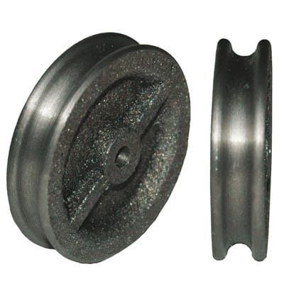 Vogelrolle 470 Grauguss Rollen-Ø 60 mm Tragfähigkeit max. 22 kg Nut 8 mm