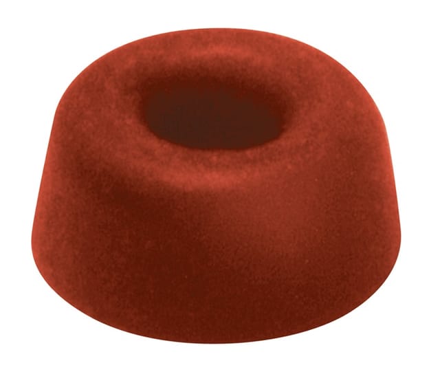 FP - Prestien & Knüppel Klosettsitzpuffer Klosettsitzpuffer ø 21 mm Höhe 10 mm Gummi schwarz