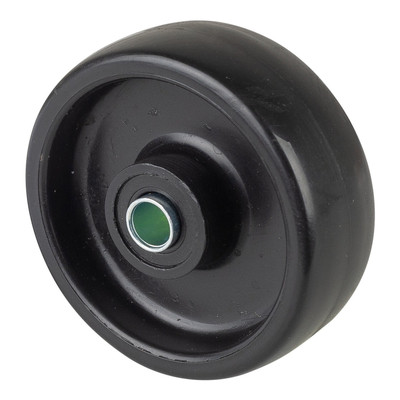 Bs Rollen - Ersatzrad Rad-Ø 50 mm Tragfähigkeit 50 kg Kunststoff schwarz Achs-Ø 6 mm Nabenlänge 22 mm