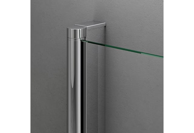 Doporro 90x140 Cm Design-duschwand Für Badewanne Badewannenaufsatz Duschabtrennung 6mm Esg-sicherheitsglas Inkl. Nano-beschichtung Badewannenfaltwand - Klarglas