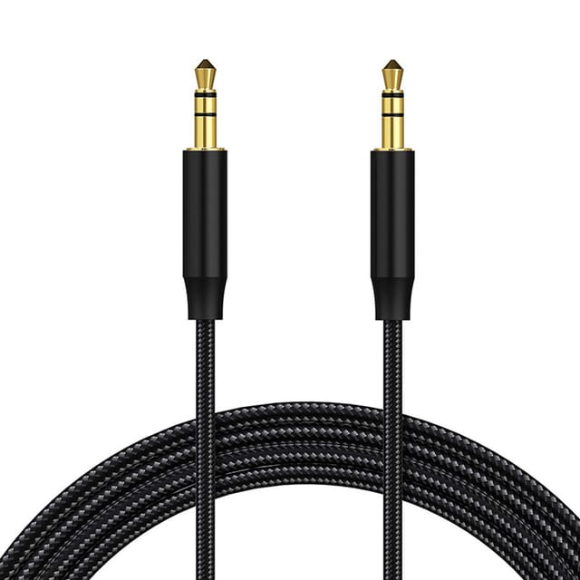 Audio-klinkenkabel, Aux-hilfskabel, 3,5 Mm Stecker Auf Stecker, Nylon-stereo-audiokabel Für Kopfhörer, Ipod, Iphone, Ipad, Hifi, Tablet, Autoradio, Smartphones, Mp3, Auto – 1 M Npterbl
