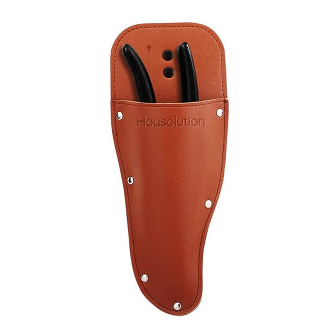 2 Stück Gartenschere,WideSmart Scherholster Gartenschere Schutzhülle PU-Leder Gartenschere Werkzeughalter Multifunktionales Gürtelzubehör npterbl