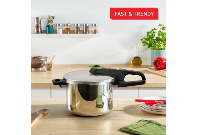 Schnellkochtopf SECURE TRENDY 6L mit Korb