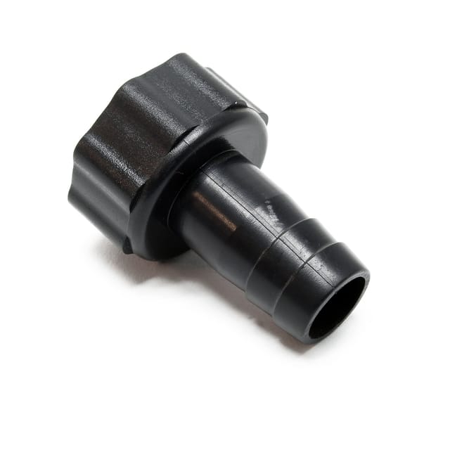 Wiltec - SunSun Ersatzteil für HJ-5000 Teichpumpe – Schlauchtülle mit Überwurfmutter – Verbinder – 20 mm – für Teich, Gartenpumpe, Skimmer, Bachlauf