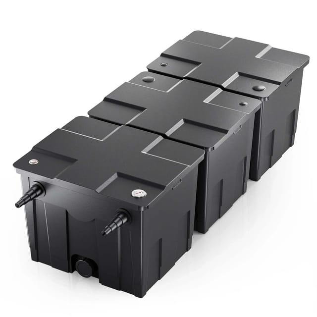 Bio CBF-350C Teichfilter bis 90000L Teichvolumen max. 10000L/h 3-Kammer Durchlauffilter Modulteichfilter Teich Filter Biofilter - Sunsun