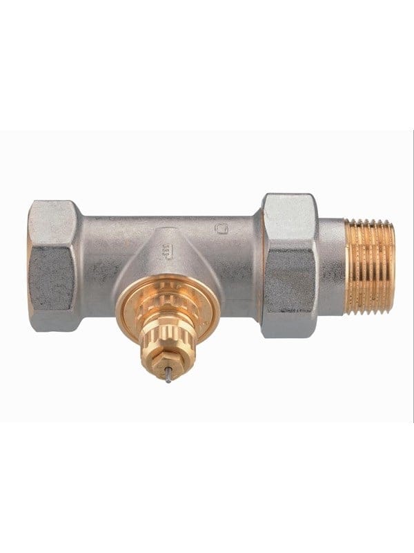 Danfoss - Ventilgehäuse ra-g 20 r 3/4', Durchgangsausführung, matt vernickelt