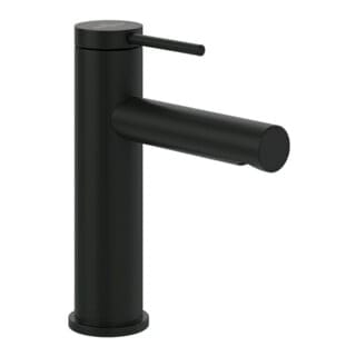 VB Einhebel-WT-Armatur Loop&Friends 38x166x145mm o Ablaufgarnitur Matt Black