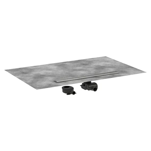 Hansgrohe - RainDrain Allround - Duschrinne 80 cm, mit Gitter, Edelstahl gebürstet 56187800