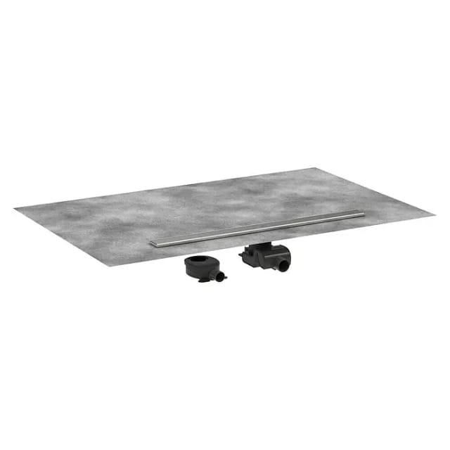 Hansgrohe - RainDrain Allround - Duschrinne 120 cm, mit Gitter, Edelstahl gebürstet 56190800