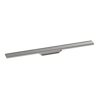 Hansgrohe - RainDrain Original - Duschrinne 80 cm, mit Gitter, Edelstahl gebürstet 56198800