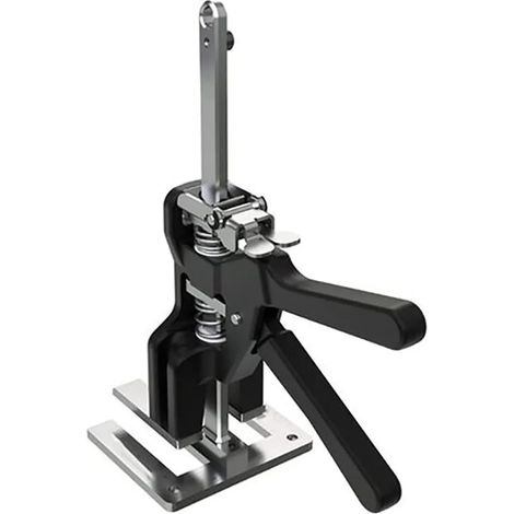 Multifunktionaler Gipskartonplattenheber Mit Ergonomischem Arm – Hebewerkzeug Für Türen Und Möbel, Rutschfest Und Ideal Für Trockenbauarbeiten (schwarz)