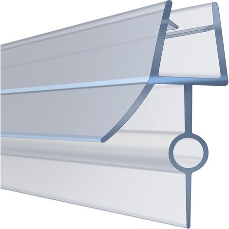 40 Cm Duschdichtung, Ideal Für 4-6 Mm Glastüren, Dichtung Mit Extra Dicker Gummikante, Auf Dichtigkeit Geprüft - Für Alle Duschtypen (2 Stück)