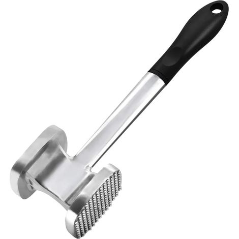 Großer Fleischklopfer. Fleischklopfer/fleischhammer Mit Praktischem Design Zum Effizienten Zerkleinern Von Zähem Fleisch.