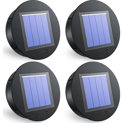 Ersatzteile Für 8-cm-solarleuchten, Ersatzteil Für Solarleuchten Mit Warmweißen Leds, Ip65 Wasserdicht, Für Solarlaternen Und Gartenleuchten