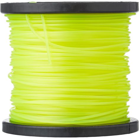 Runde Nylon-trimmerschnur, Gelb, 2,4 Mm X 100 M