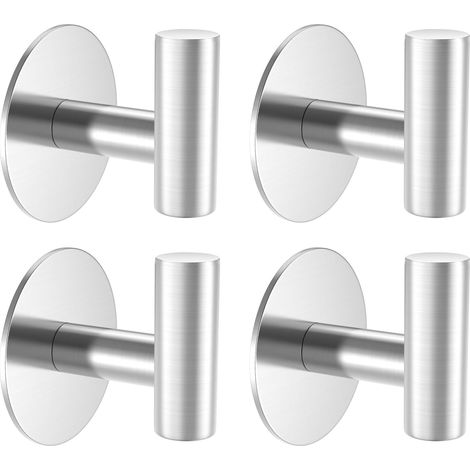 Selbstklebende Handtuchhaken, Wandhaken/aluminium-badezimmerhaken Zum Aufhängen Von Handtüchern, Selbstklebende Wandhaken Für Mäntel Und Bademäntel, Handtuchhaken