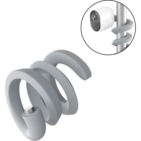 Flexible, Drehbare Halterung Für Sicherheitskameras, Kompatibel Mit Arlo Pro 4, Pro 3, Pro 2, Arlo Ultra, Ultra 2, Eufycam, Reolink Argus 2, Babyphonen Und Anderen Kameras (grau)