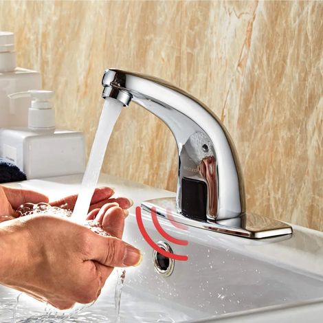 Automatische, Berührungslose Infrarot-armatur Für Küchen- Und Badezimmerspülen Sowie Handwaschbeckenarmaturen