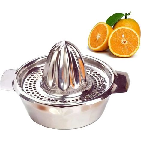 Professionelle Manuelle Zitruspresse Aus Edelstahl, Limetten- Und Orangenpresse/zitronenpresse/fruchtpresse Mit Schüssel Für Bar/hausküche