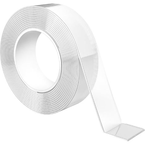 Extra Starkes Doppelseitiges Klebeband, 3 Meter Wasserfestes, Transparentes Klebeband, Für Wände Und Teppiche