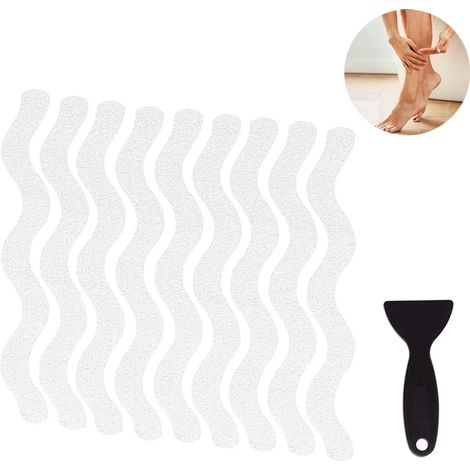 24 Antirutschpads, Rutschfeste Klebestreifen Für Dusche Und Badewanne, Transparente Antirutschaufkleber Für Treppen Und Badewannenboden