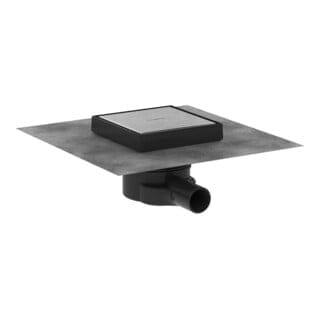 Hansgrohe - RainDrain Point Komplettset Punktablauf, 150x150,
