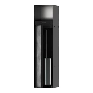 XtraStoris Rock - Einbau-Toilettenpapierhalter mit Toilettenbürste, mit Tür, schwarz matt 56062670 - Hansgrohe