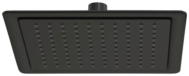 Edelstahl Duschsystem Cuadro mit Regenfunktion in Schwarz matt - Schwarz - Wenko