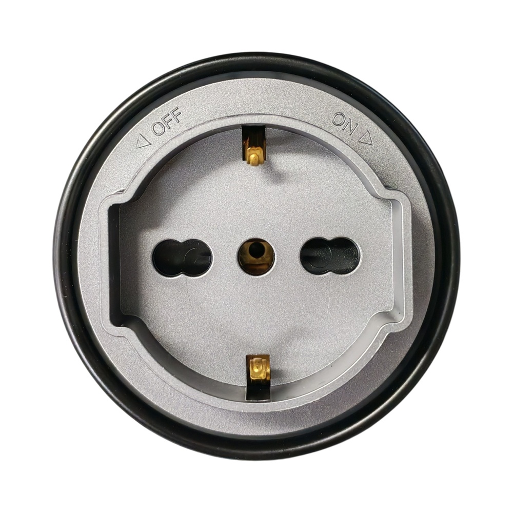 Ettroit Schuko Plug&ampplay Steckdose Für Schienensystem 16a 240v Grau Etg2102