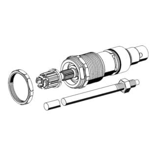 Oberteil polar ii Set Ablänghilfe, Spindel l: 488