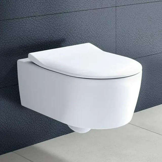 Combi-Pack AVENTO inkl. Wand-WC tief DirectFlush und WC-Si weiß