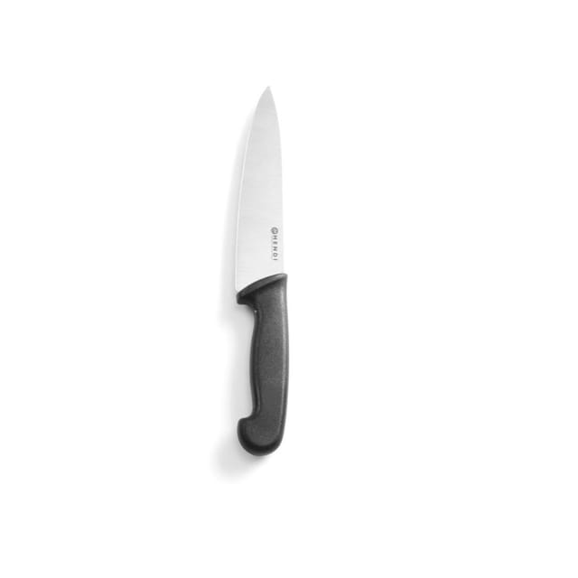 Professionelles schwarzes HACCP-Kochmesser 180 mm - Hendi 842607