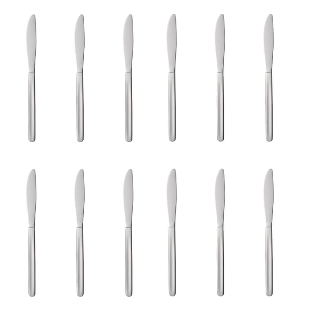 Preiswertes Tafelmesser-Besteckset 12-teilig - Hendi 764015