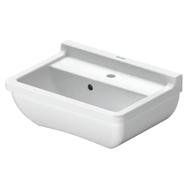 Duravit - Handwaschbecken Starck 3 45cm, mit Überlauf, 0750450000