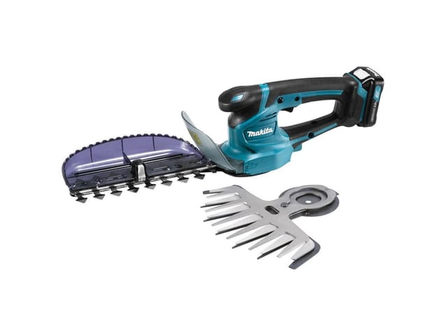 Akku-Grasschere UH201DWAX 12 v Strauchschere Set, 2,0 Ah Li-Ion Akku - Makita