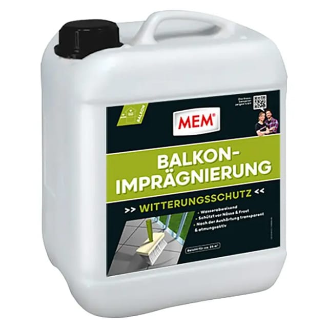 Balkon Imprägnierung 5 Ltr - MEM