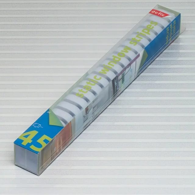 D-c-fix - Folie Static Window Stripes Clarity 45 x 200 cm, transparent Klebefolien