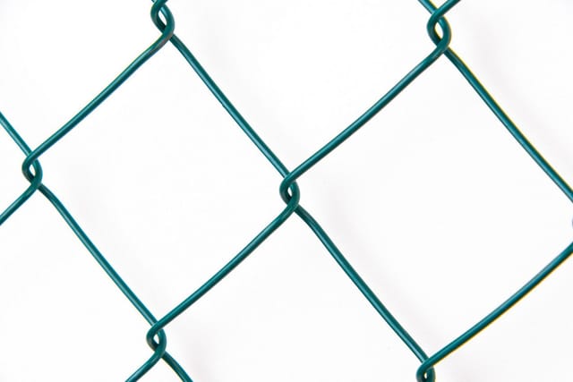 Maschendrahtgeflecht 15m 80 cm hoch grün Metallzäune & Drahtzäune - Alberts
