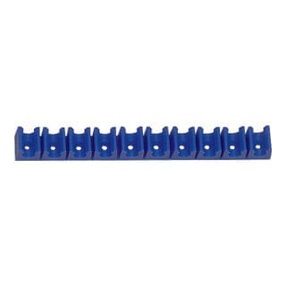 Schlauch-Klemmleiste, Polyethylen, für Schlauch Außen-ø 6 mm - Riegler