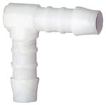 Winkel-Schlauchverbindungsstutzen, für Schlauch lw 4 mm, pom - Riegler