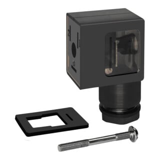 Riegler Gerätestecker mit LED, AC, für BG 200 - 400
