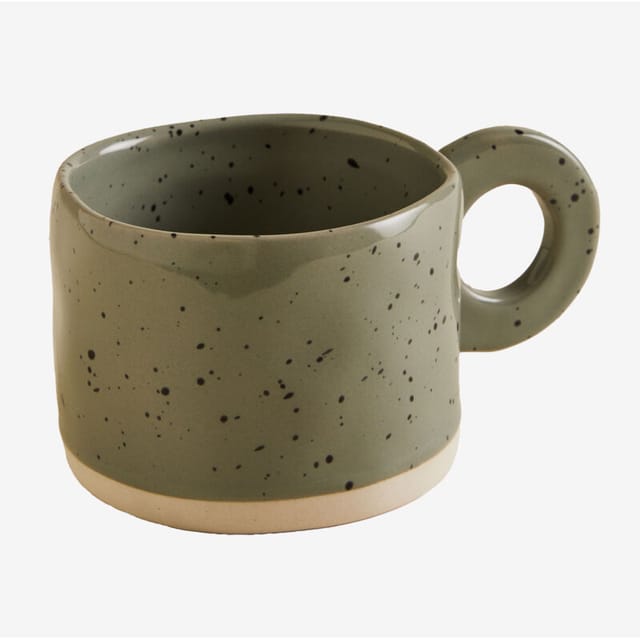 SKLUM Kaffeetasse 28 cl aus Steingut Demyr Agatagrau