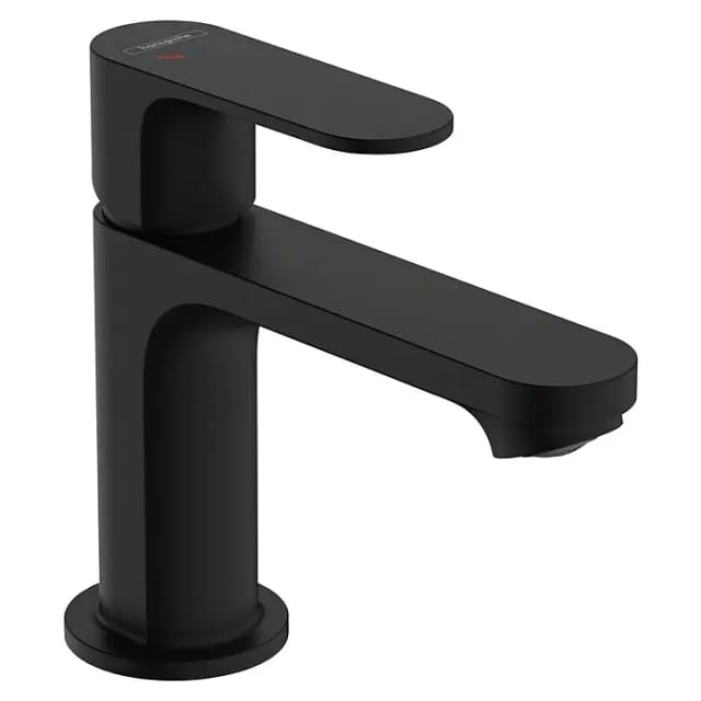 Hansgrohe - Rebris s - Waschtischarmatur mit Ablauf, CoolStart, EcoSmart, schwarz matt 72513670