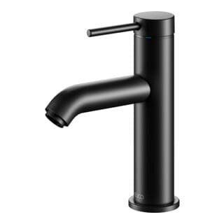 Keuco - ixmo Soft 100 Black Selection Waschtischarmatur 59502372100 ohne Ablaufgarnitur, schwarz