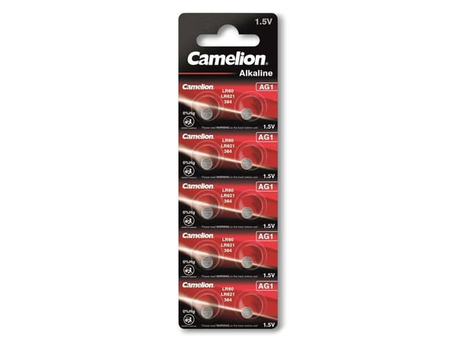 Camelion - Knopfzelle AG1, 10 St.