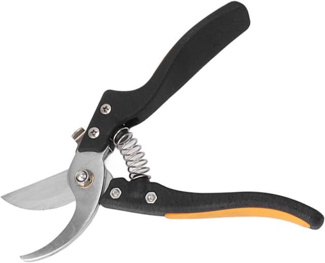 Hand-Astschere, Rosenschere, Gartenschere, Schere, Astschere für die Gartenarbeit, Gartenschere, Rosenschere aus Kohlenstoffstahl, Gartenschere