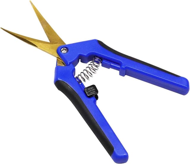 Professionelle Gartenschere Edelstahl Gartenschere Hand Gartenschere Hochpräzise Gartenschere mit geraden Klingen V7C01