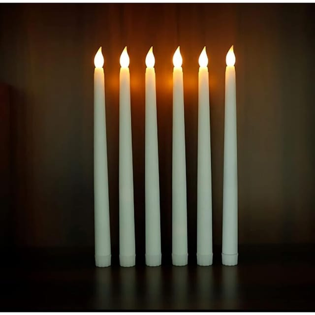Flammenlose LED-Kerzen, elektrische Kerze, Lampenkerzen für Mariä Himmelfahrt/Geburtstag/Weihnachten/Allerheiligen/Candlelight Dinner-INHHUB